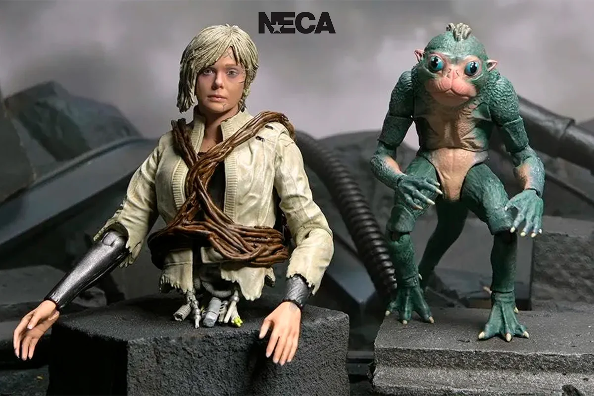 NECA анонсувала фігурки Тії та малюка Каліска Бада з фільму «Хижак: Дикі землі»