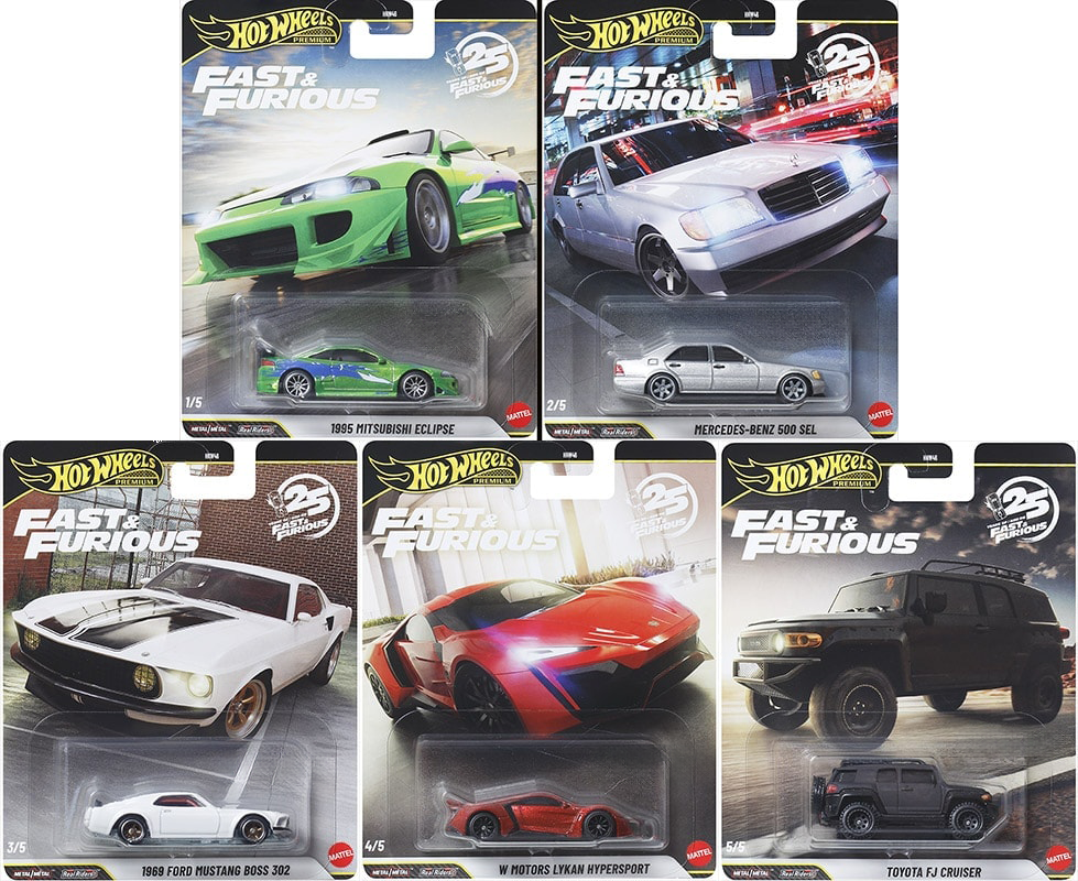 Hot Wheels Fast & Furious