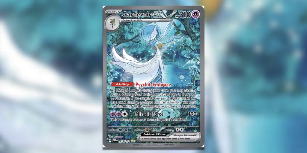 Gardevoir ex — Paldean Fates