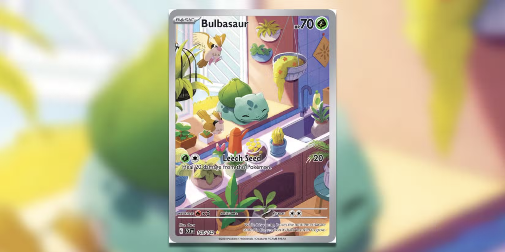 Bulbasaur — Stellar Crown (Illustration Rare)