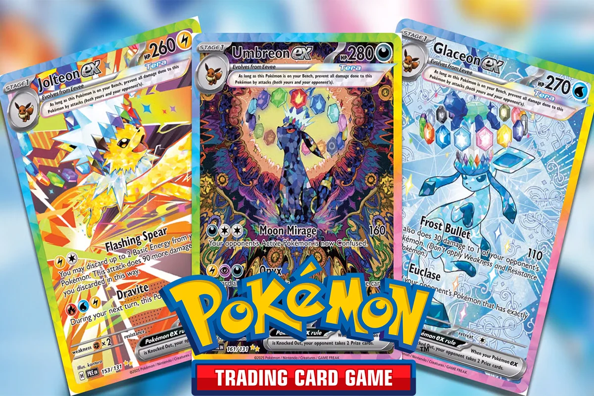 Prismatic Evolutions у Pokémon TCG: чому набір став хітом 2025 року та на які SIR-карти полюють колекціонери