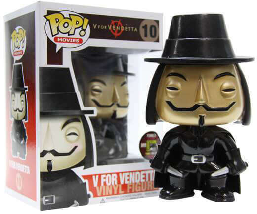 Funko Pop Movies V for Vendetta (Metallic) #10