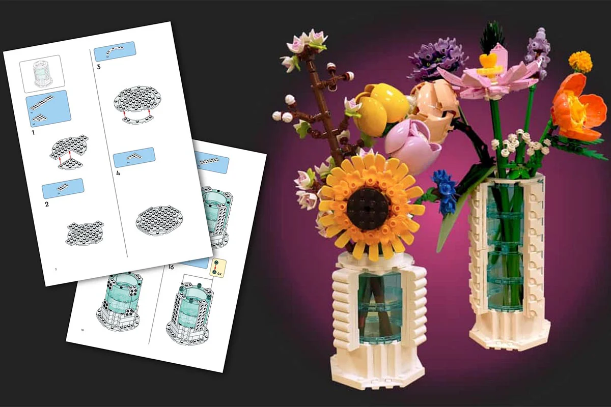 LEGO Botanicals отримує офіційну вазу: довгоочікуване рішення вже доступне через Pick-A-Brick