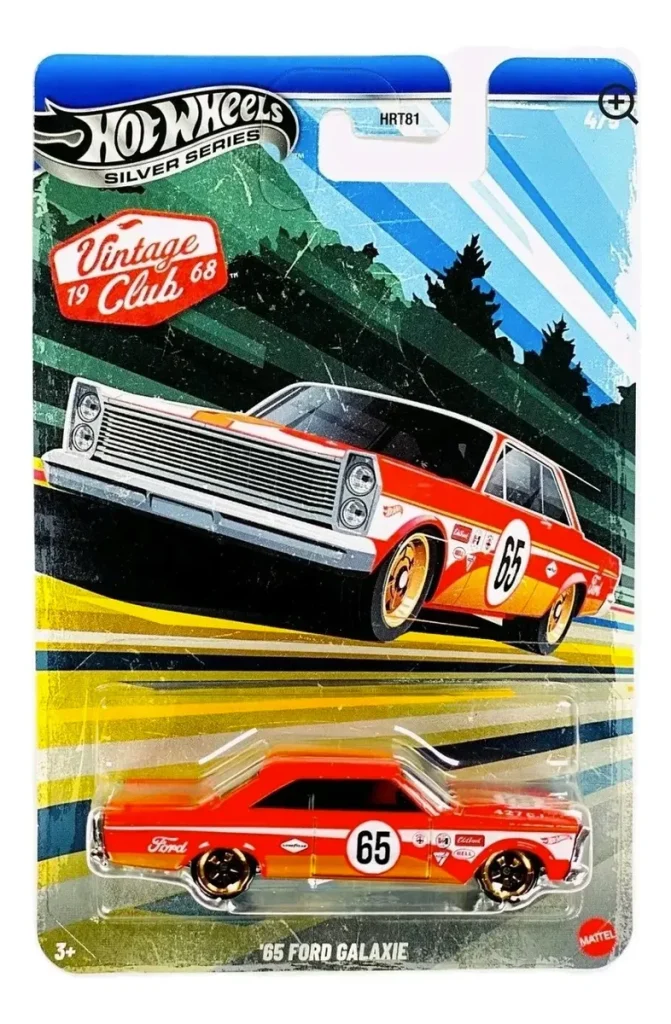 Hot Wheels ’65 Ford Galaxie Vintage Club Silver Series