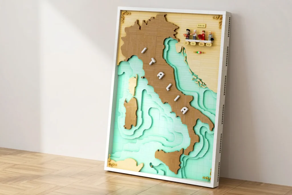 LEGO Ideas ITALIA – 3D Poster