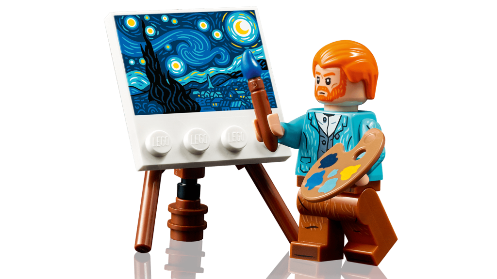 LEGO Ideas 21333 Vincent van Gogh – The Starry Night мініфігурка