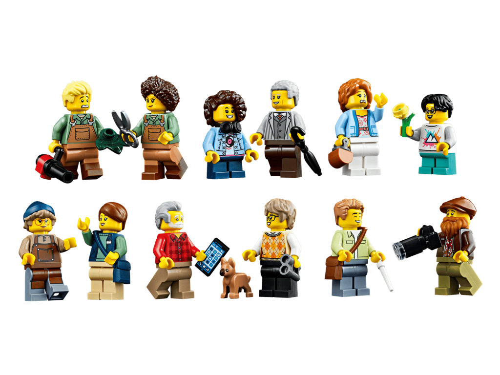Мініфігурки LEGO Ideas 21353 The Botanical Garden