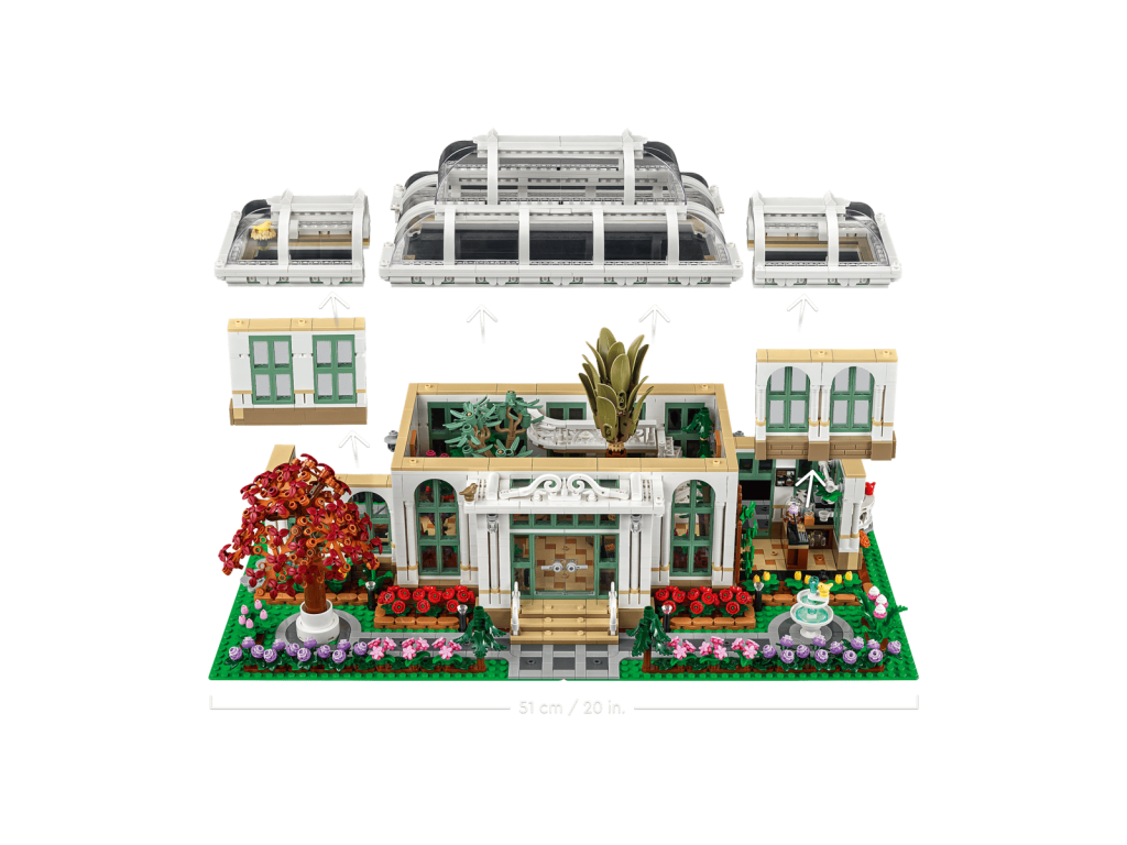 LEGO Ideas 21353 The Botanical Garden
