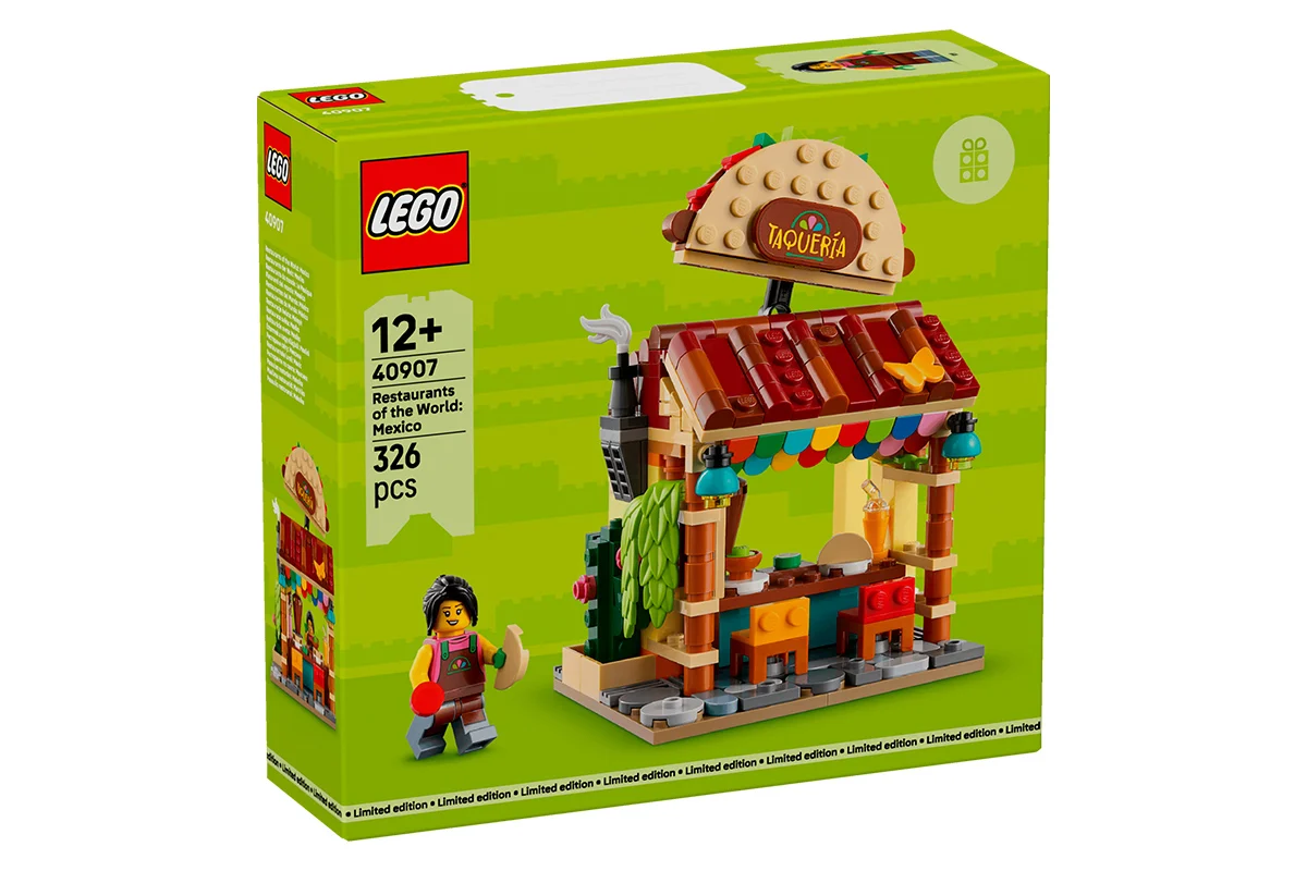 Огляд на GWP-набір LEGO 40907 Restaurants of the World: Mexico