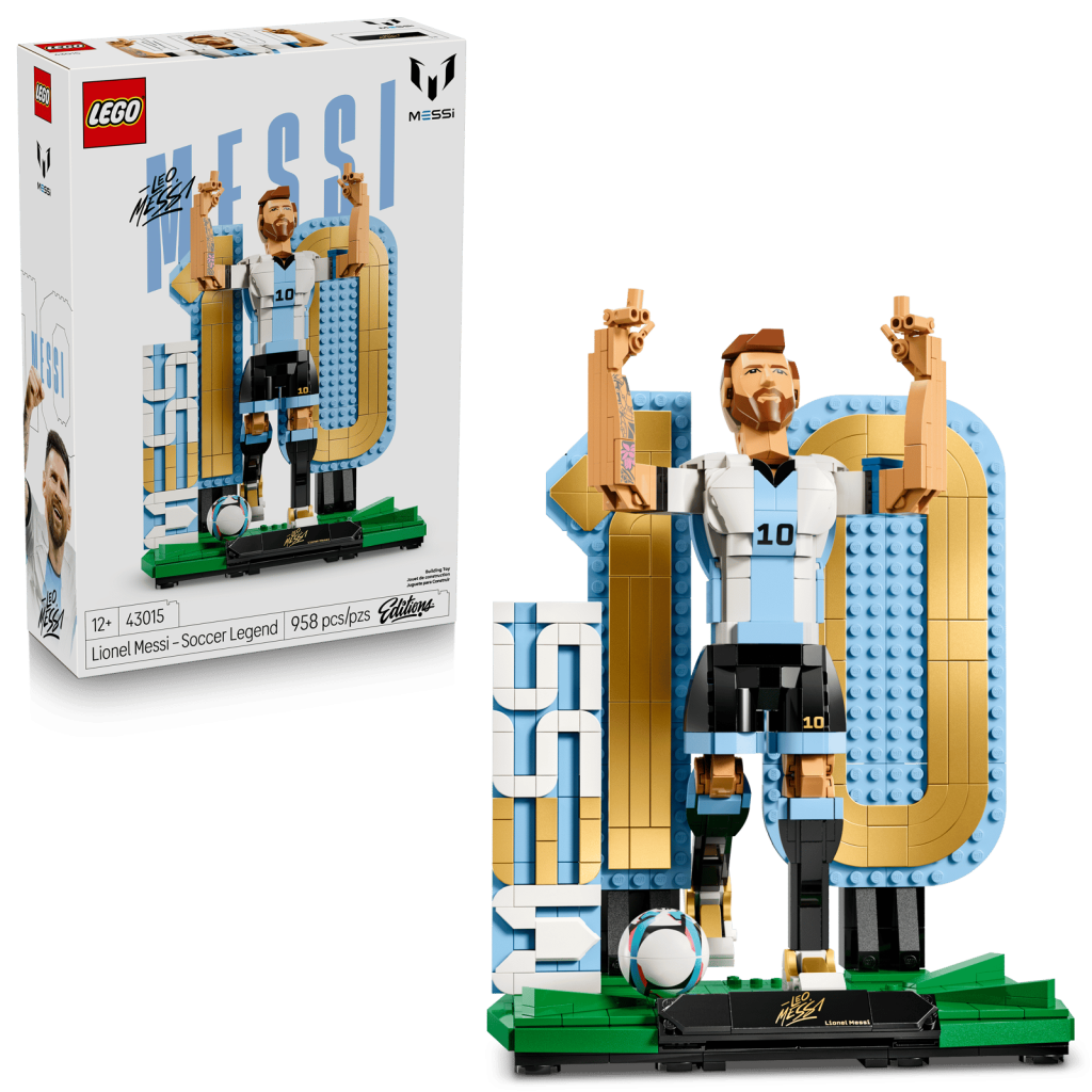 LEGO Editions 43015 Lionel Messi – Soccer Legend