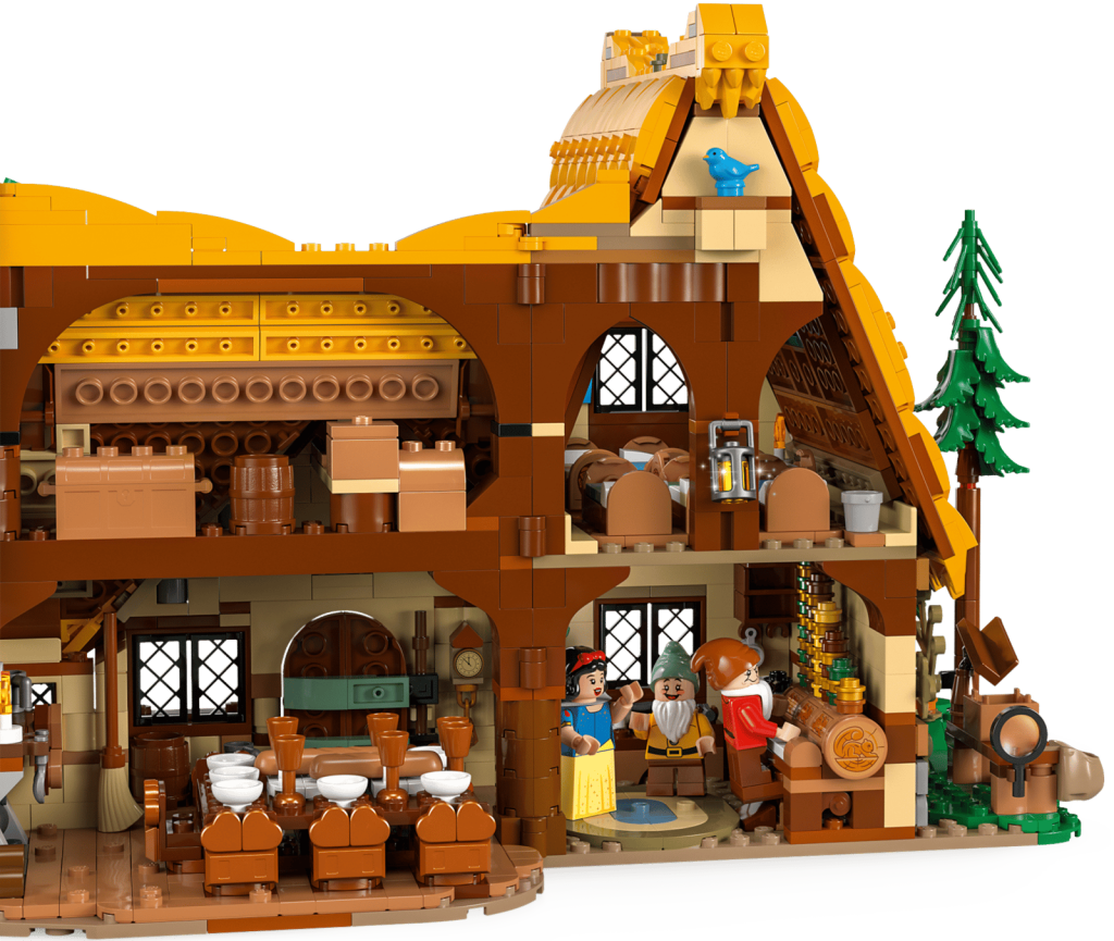 LEGO Disney 43242 Snow White and the Seven Dwarfs' Cottage