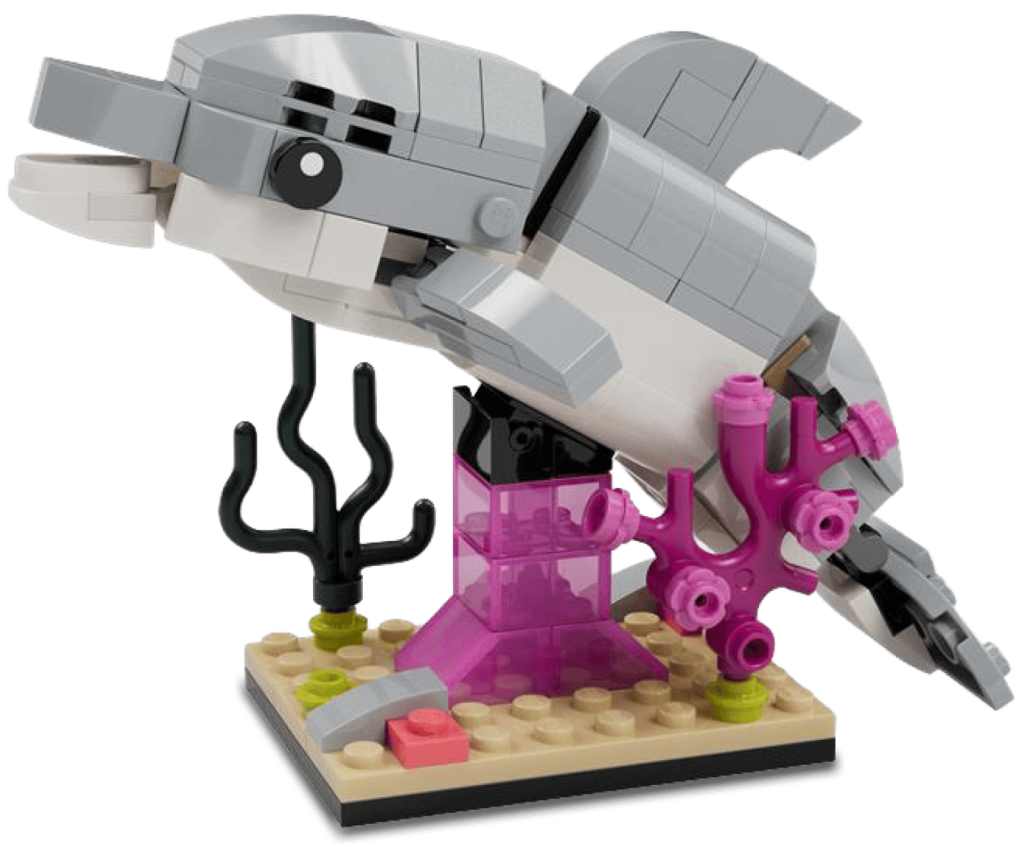 LEGO 5010075 Mini Dolphin Stand