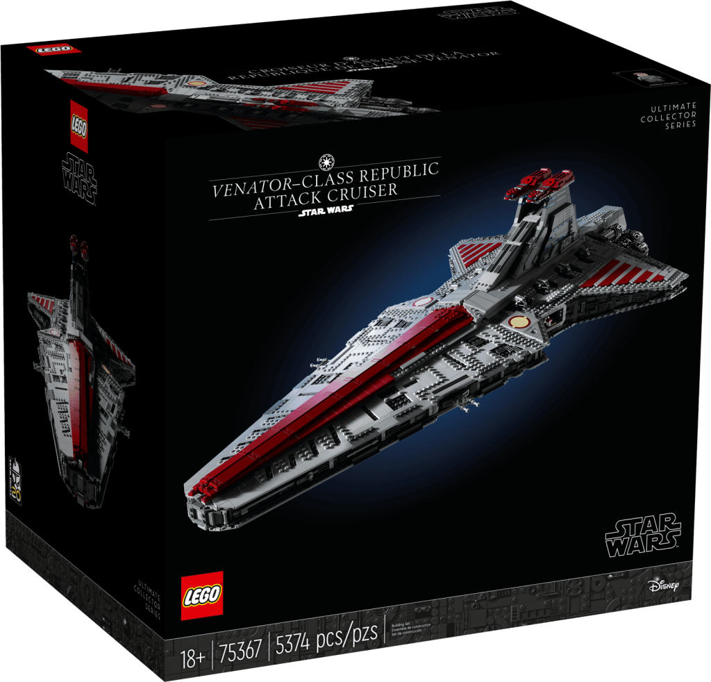 LEGO Star 75367 Wars Venator-Class Republic Attack Cruiser