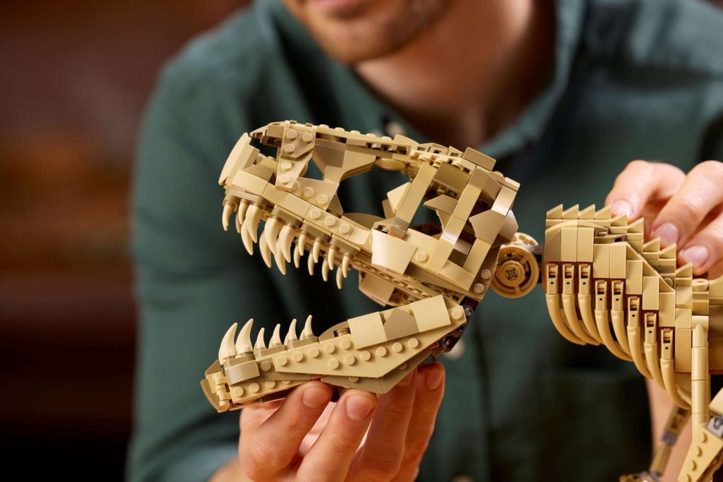 Посхалки до набору LEGO Jurassic World 76968 Dinosaur Fossils: Tyrannosaurus rex