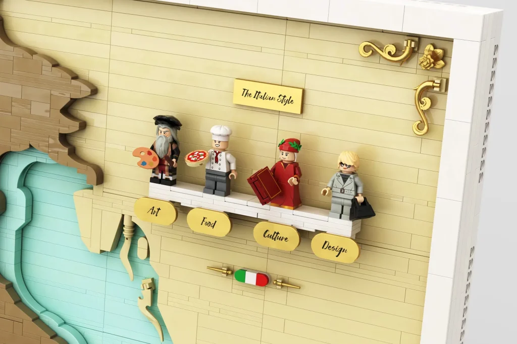LEGO Ideas ITALIA – 3D Poster