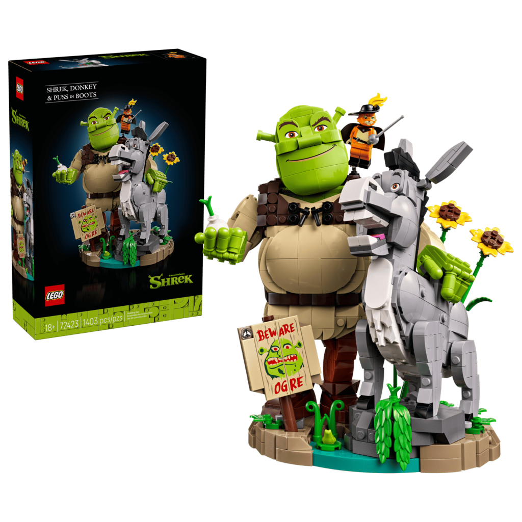 LEGO Shrek 72423 Shrek, Donkey & Puss in Boots