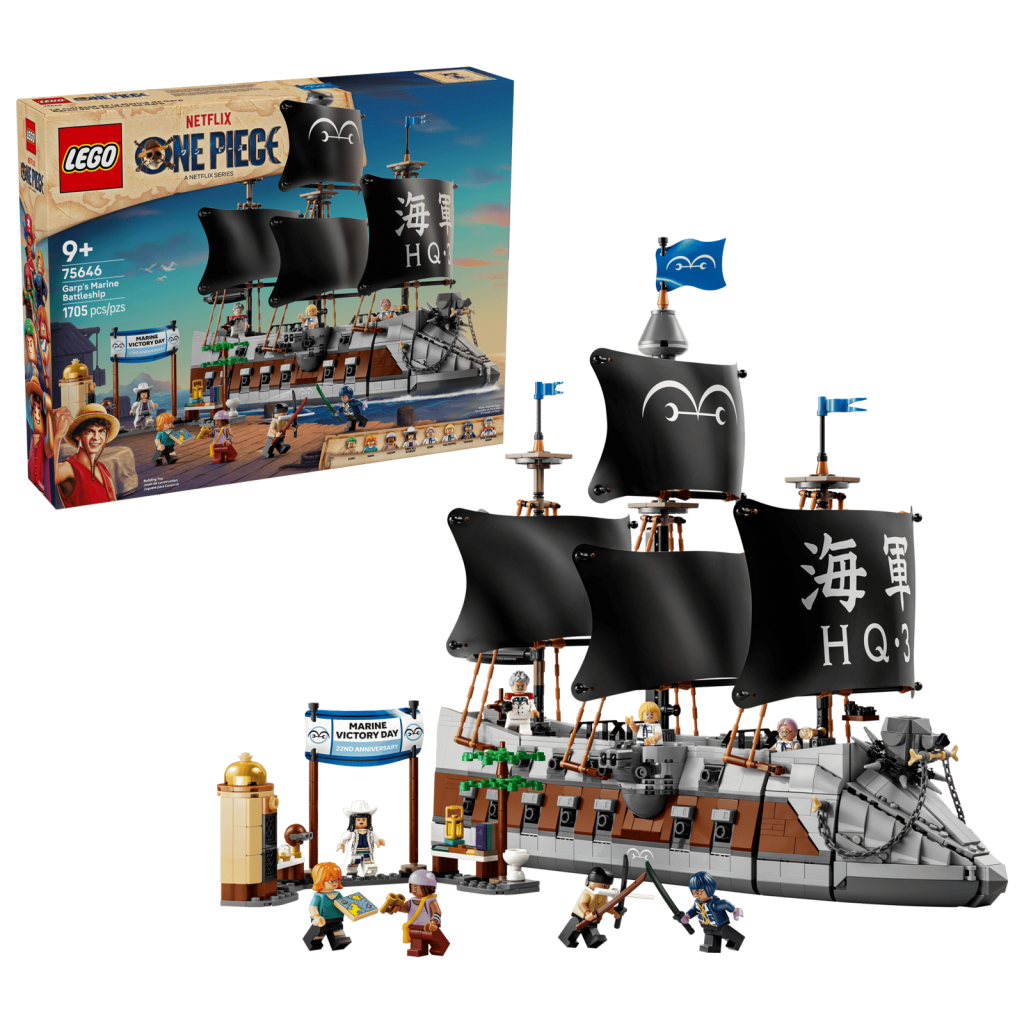 LEGO One Piece 75646 Garp’s Marine Battleship