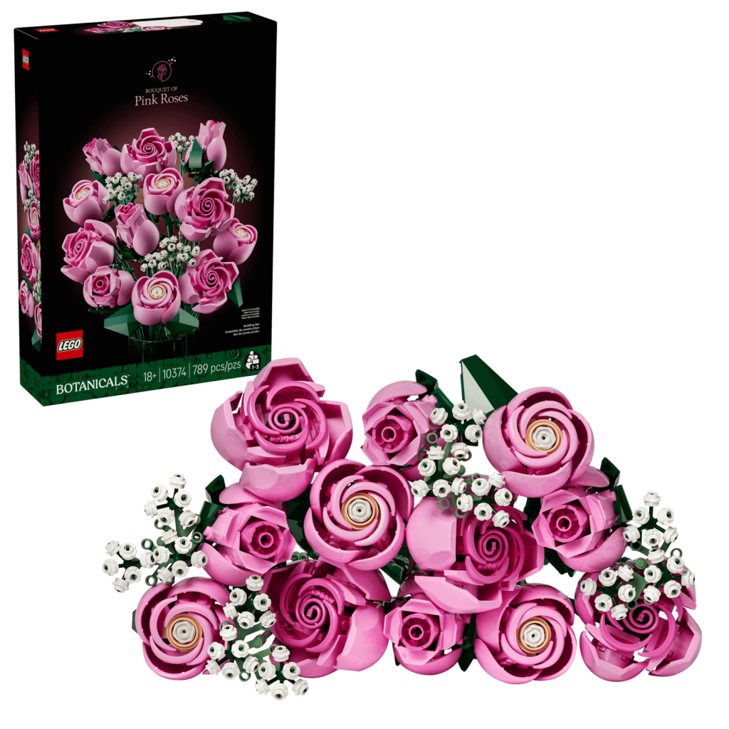 LEGO Botanicals 10374 Bouquet of Pink Roses