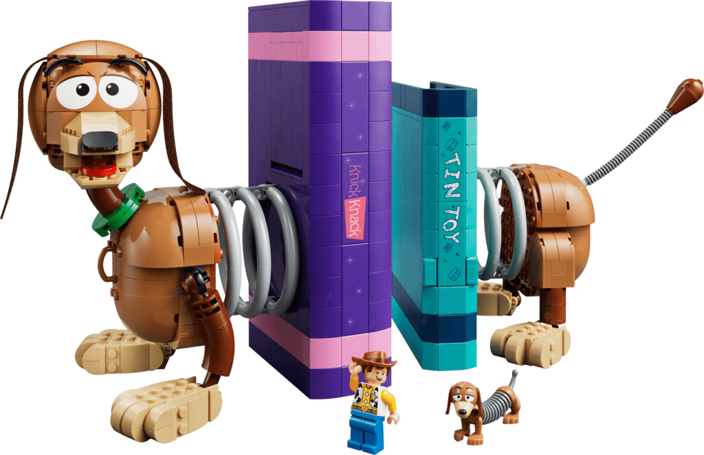 LEGO Disney 43301 Toy Story Slinky Dog Bookends