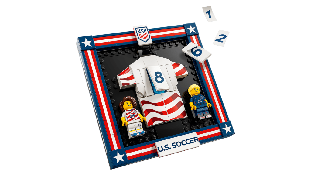 LEGO Editions 43033 2026 U.S. Soccer National Team Jersey