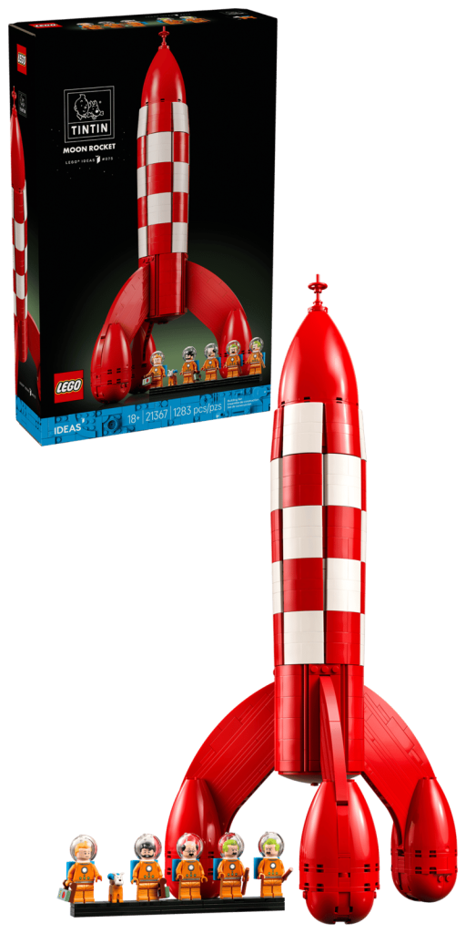 LEGO Ideas 21367 Tintin Moon Rocket