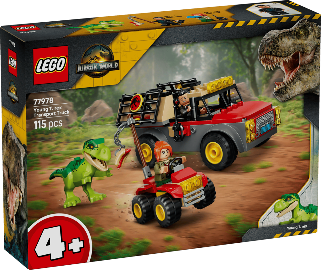LEGO Jurassic World 77978 Young T. rex Transport Truck