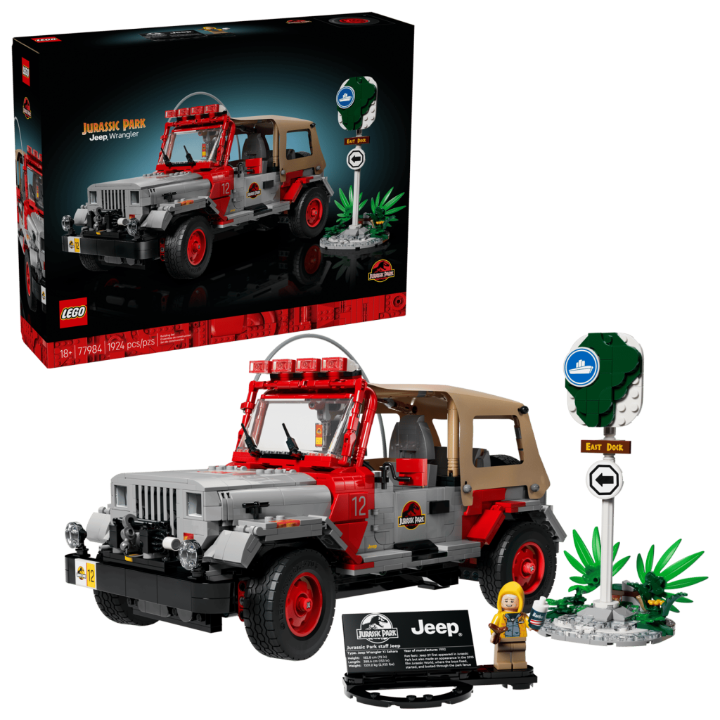 LEGO Jurassic World 77984 Jurassic Park Jeep Wrangler