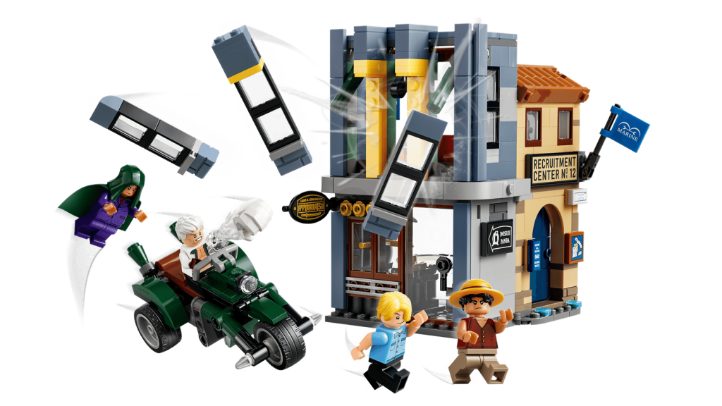 LEGO One Piece 75642 Showdown with Captain Smoker