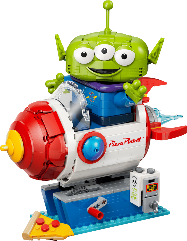 LEGO Disney 43307 Alien with Pizza Planet Rocket Ride