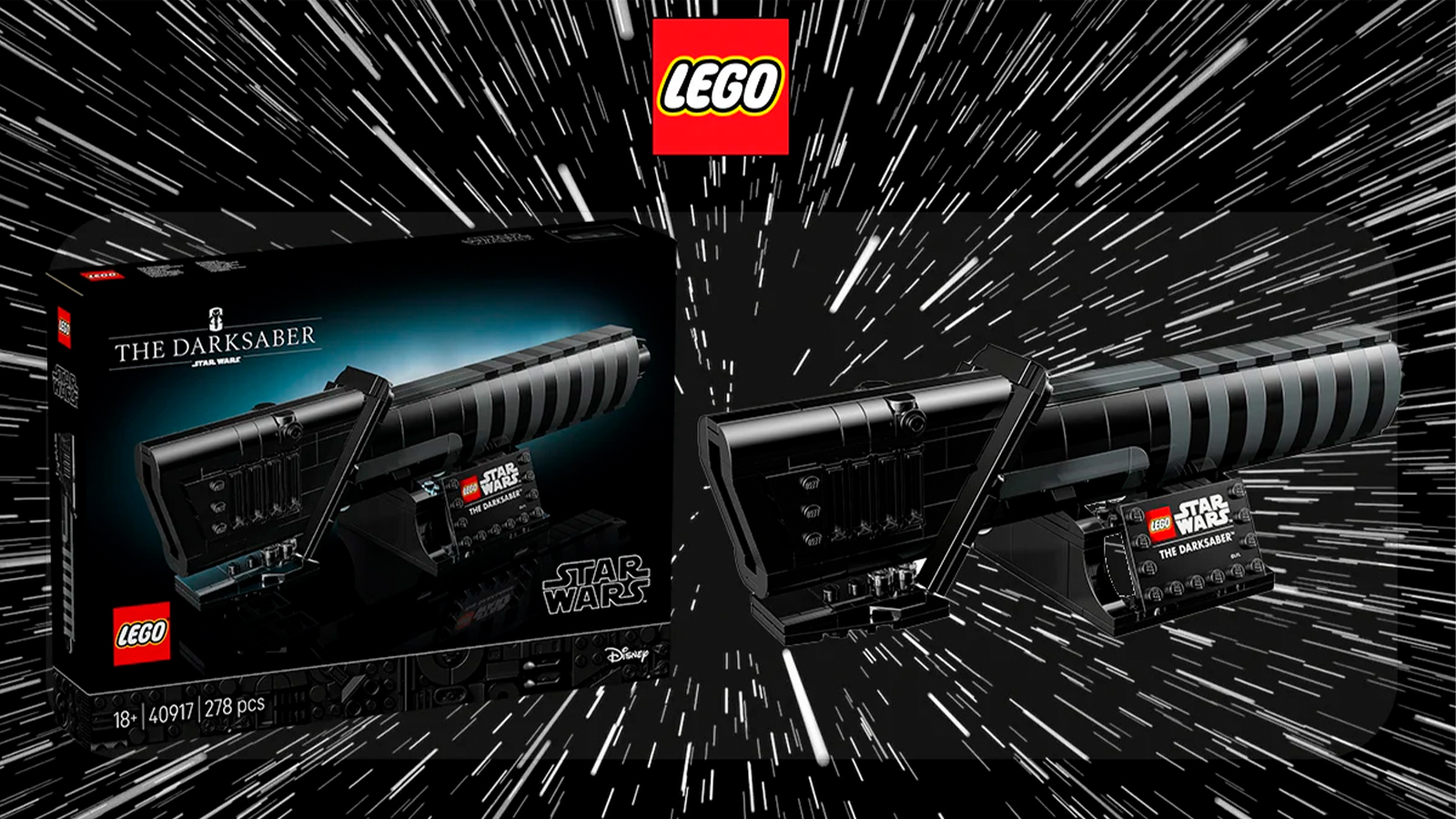 Набір LEGO Star Wars 40917 The Darksaber — новий GWP, який нарешті легко отримати