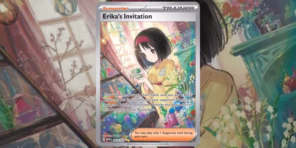 Pokémon TCG Erika’s Invitation 203/165