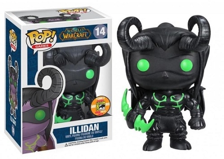 Funko Pop Games World Of Warcraft Illidan (Black) SDCC 2013 #14