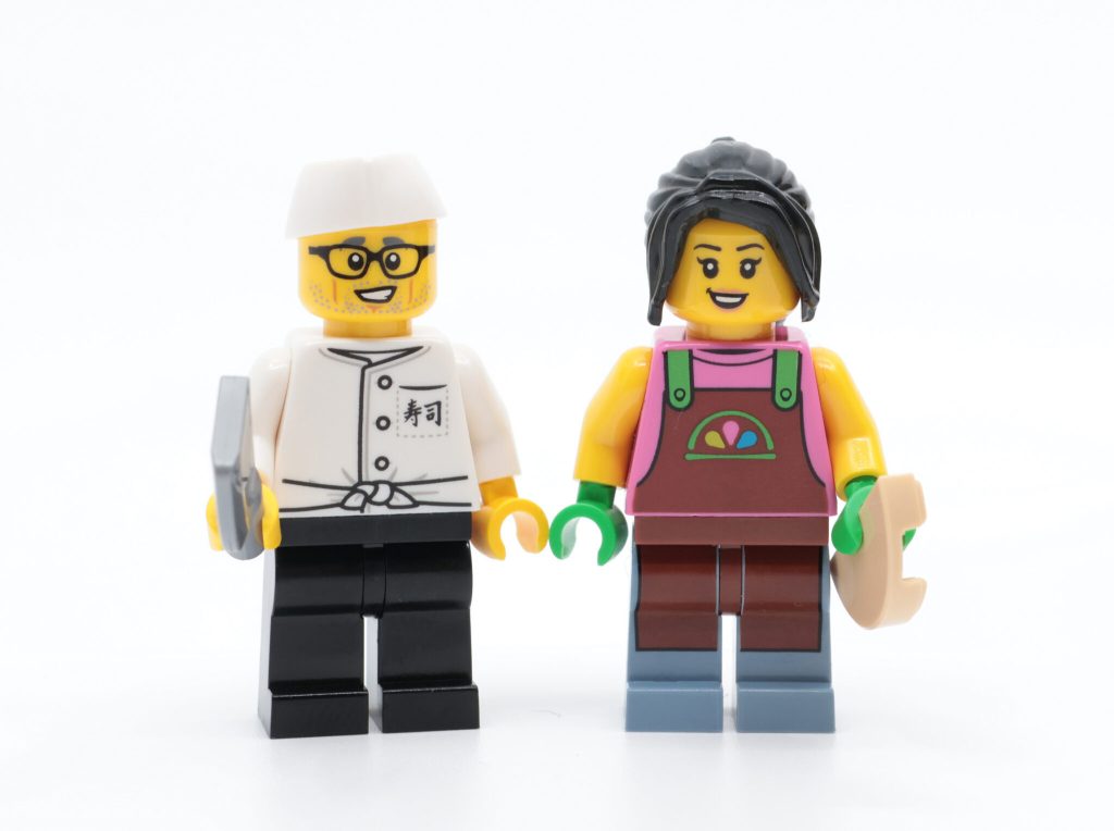 Мініфігурки LEGO такеро та ітамае
