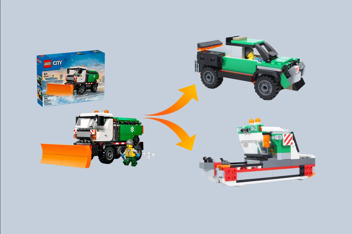 Чому набори LEGO City ідеально підходять для альтернативних збірок?