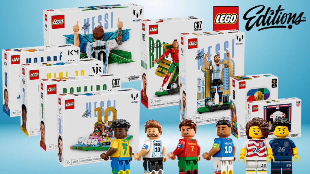 LEGO Editions, які присвячені футболу