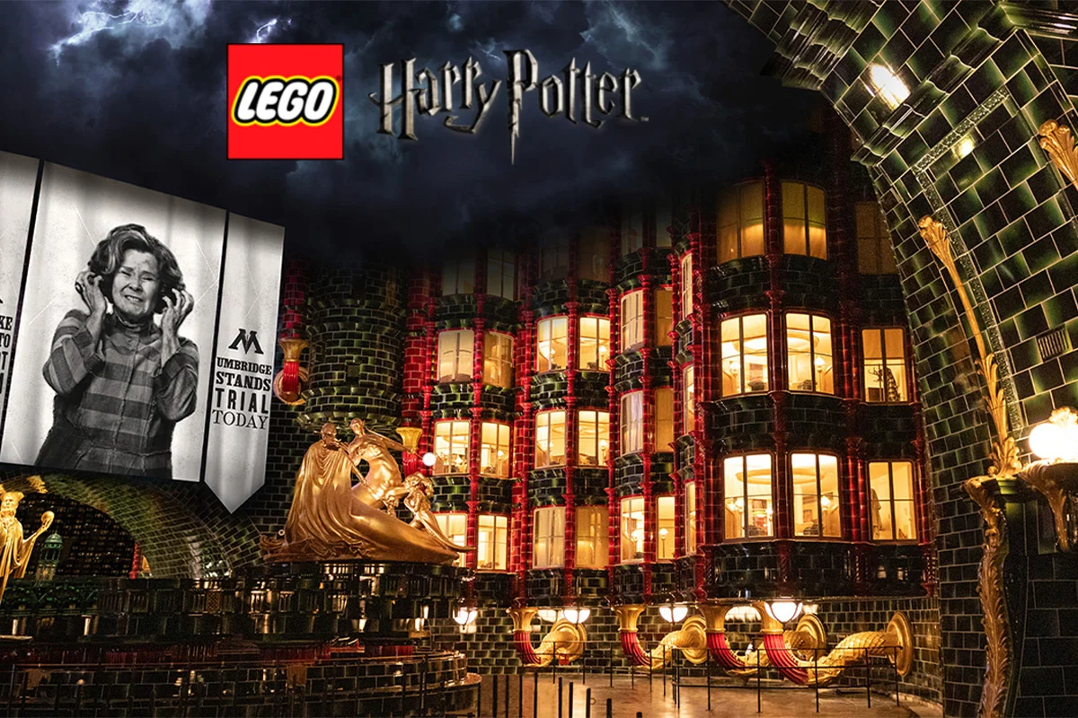 Чутки про новий набір LEGO Harry Potter D2C 2026: грандіозне Міністерство магії на 4000 деталей