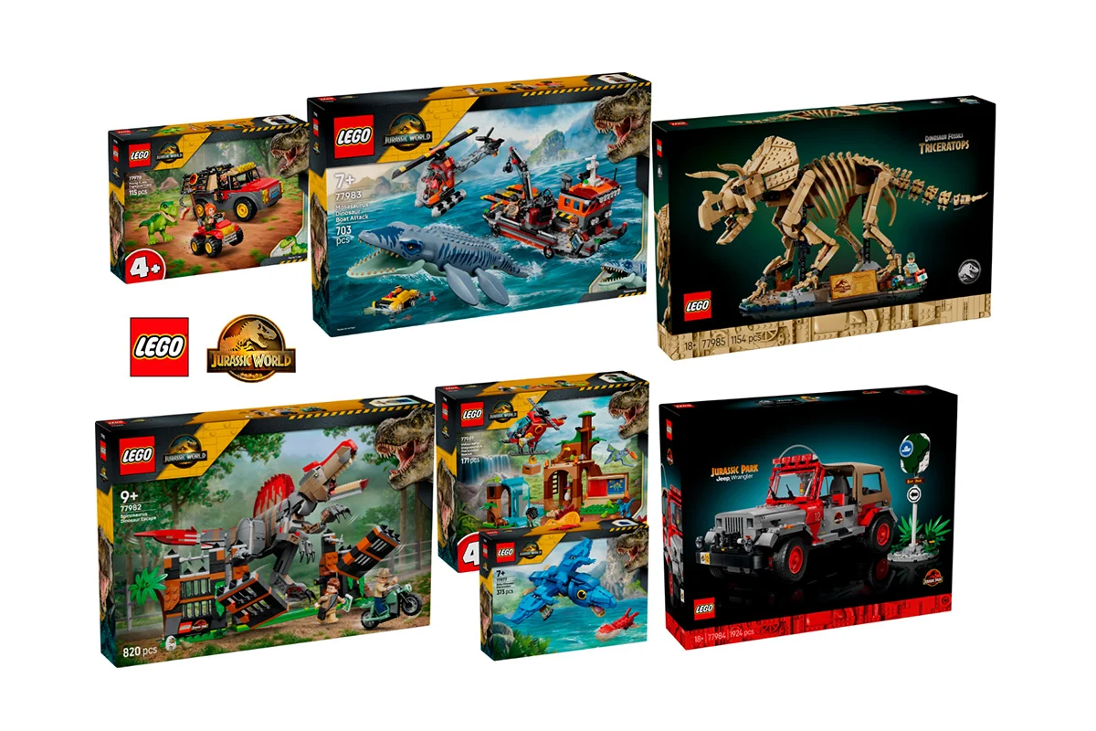 LEGO Jurassic World літо 2026 року: повний огляд нових наборів