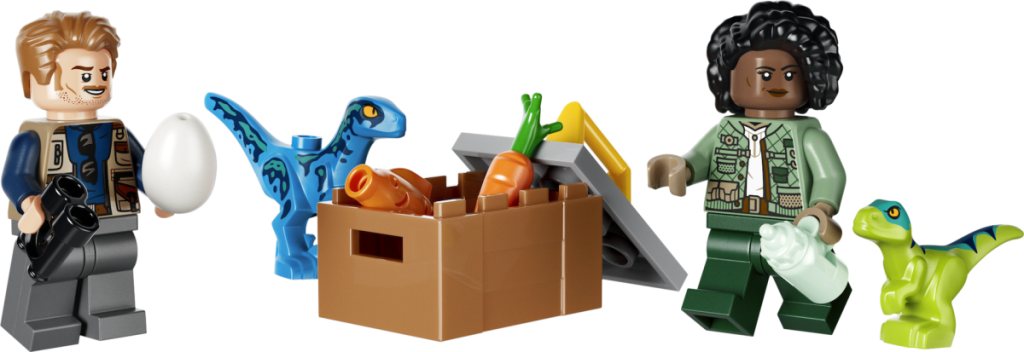 LEGO Jurassic World 77981 Velociraptor, Stegosaurus & Pteranodon Rescue