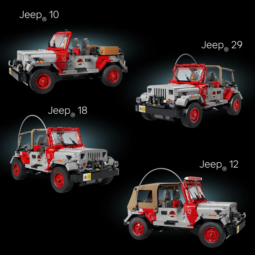 LEGO Jurassic World 77984 Jurassic Park Jeep Wrangler