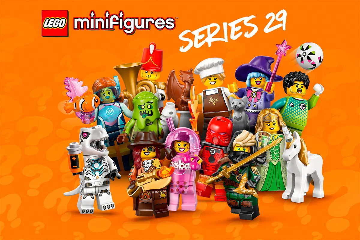 LEGO офіційно представила 29 серію мініфігурок — повернення до класики з новими героями та деталями