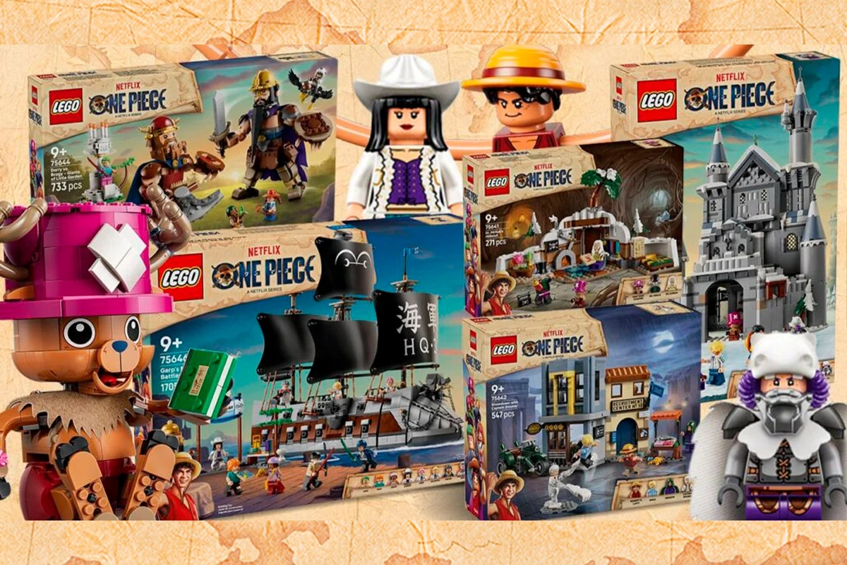 LEGO One Piece 2026 року: шість нових наборів за мотивами другого сезону серіалу «One Piece» від Netflix