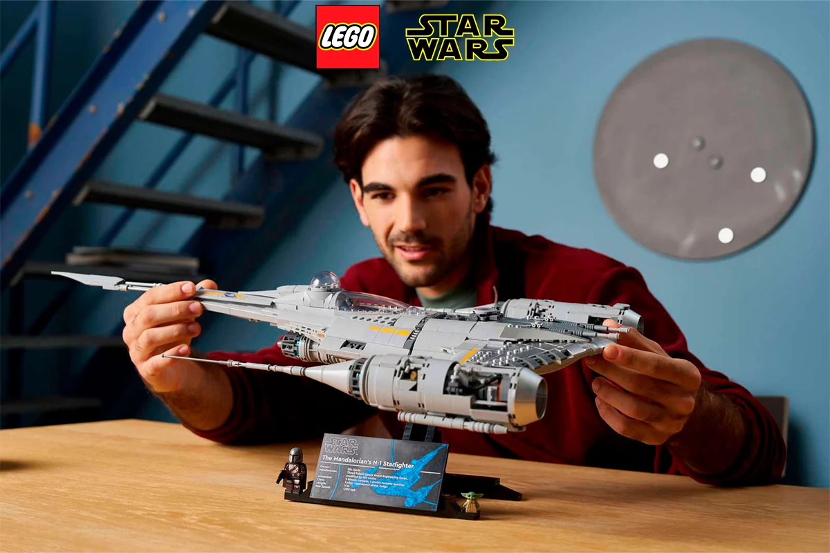 Набір LEGO Star Wars 75442 The Mandalorian’s N-1 Starfighter офіційно представлений до 4 травня