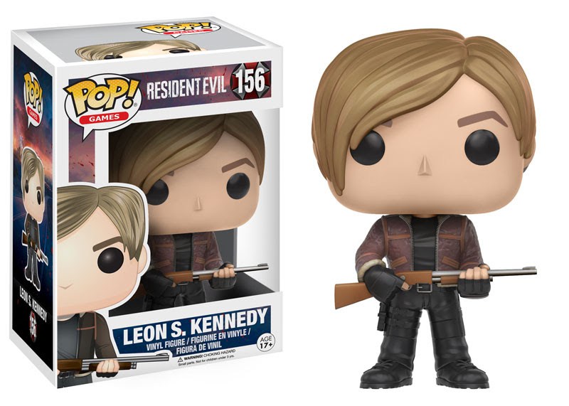 Funko Pop Games Resident Evil Leon S. Kennedy #156