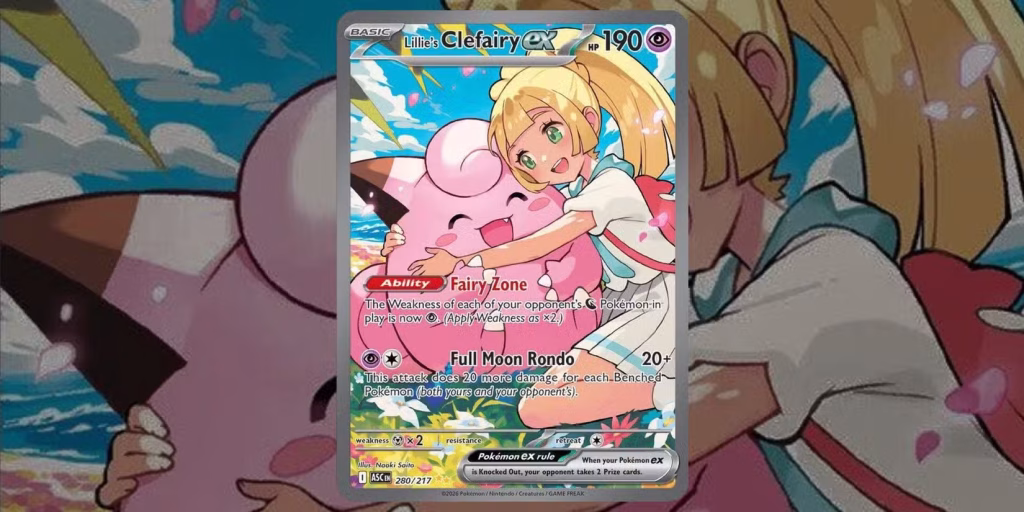 Pokémon TCG Lillie’s Clefairy ex