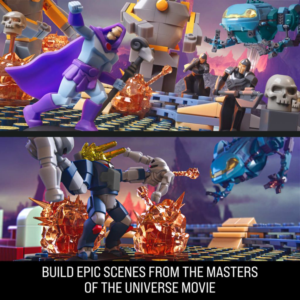 Mattel Brick Shop Battle of Castle Grayskull