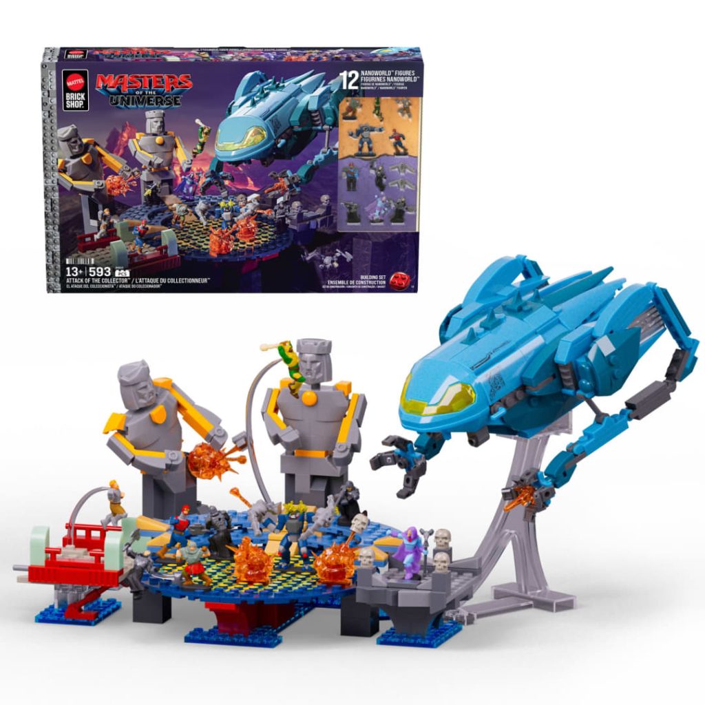 Mattel Brick Shop Battle of Castle Grayskull