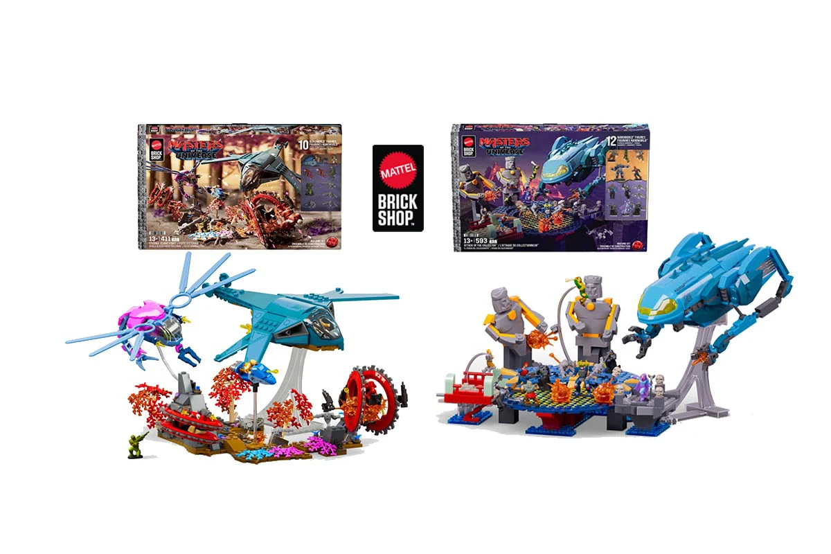 Mattel Brick Shop анонсує два набори за «Володарями Всесвіту» до прем’єри фільму