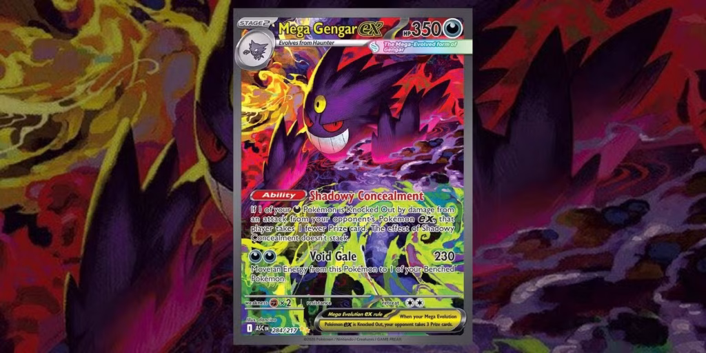 Pokémon TCG Mega Gengar ex