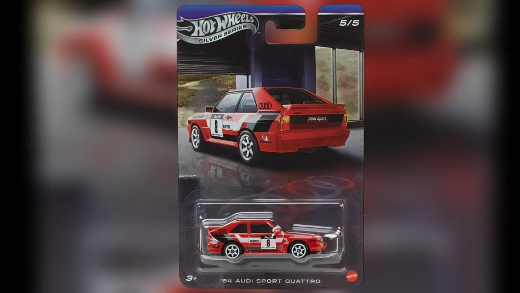 Hot Wheels ’84 Audi Sport Quattro (Venus Red)