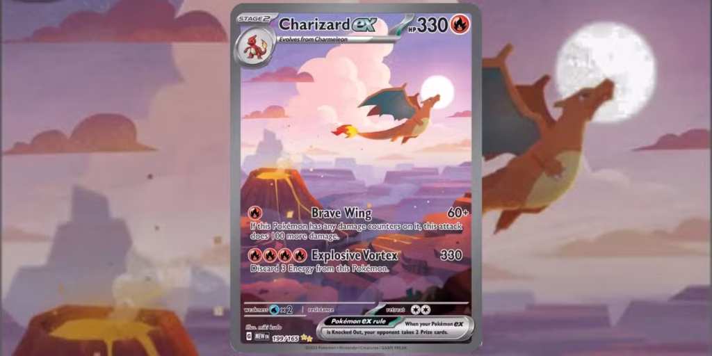 Pokémon TCG Charizard ex 199/165